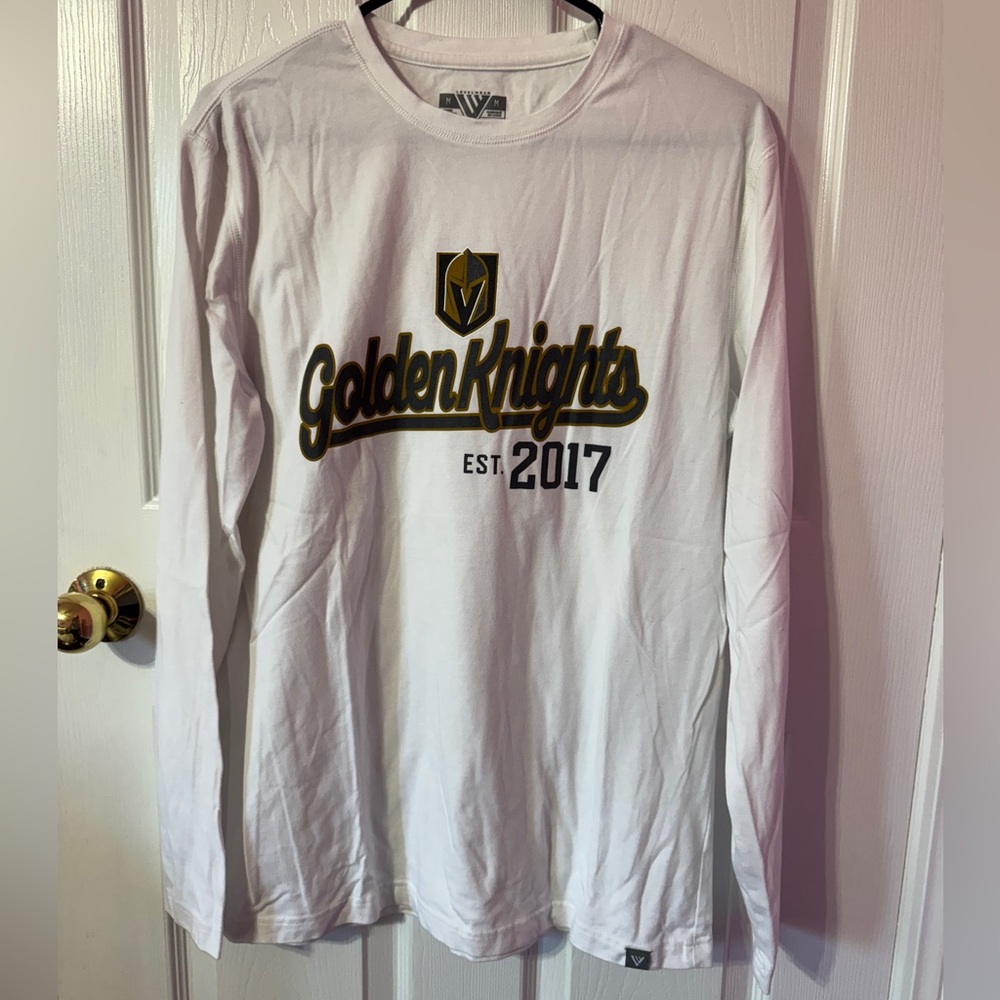 Las Vegas Golden Knights White Long Sleeve Tee
